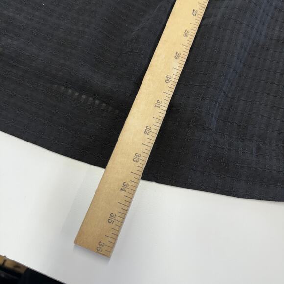 BCBGMaxAzria Dress Womens XX Small Black Ruffle Sleeve Mini Shift LBD - Picture 9 of 10